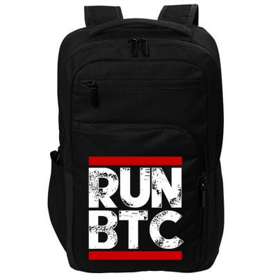 Run Btc Bitcoin Cryptocurrency Impact Tech Backpack