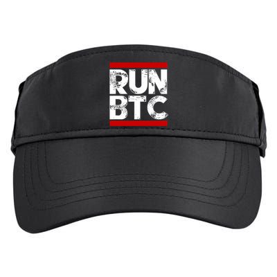 Run Btc Bitcoin Cryptocurrency Adult Drive Performance Visor