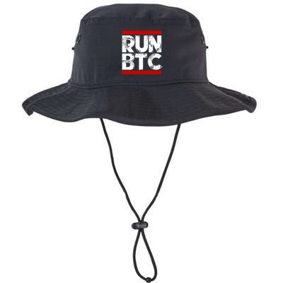 Run Btc Bitcoin Cryptocurrency Bucket Hat