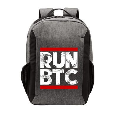 Run Btc Bitcoin Cryptocurrency Vector Backpack