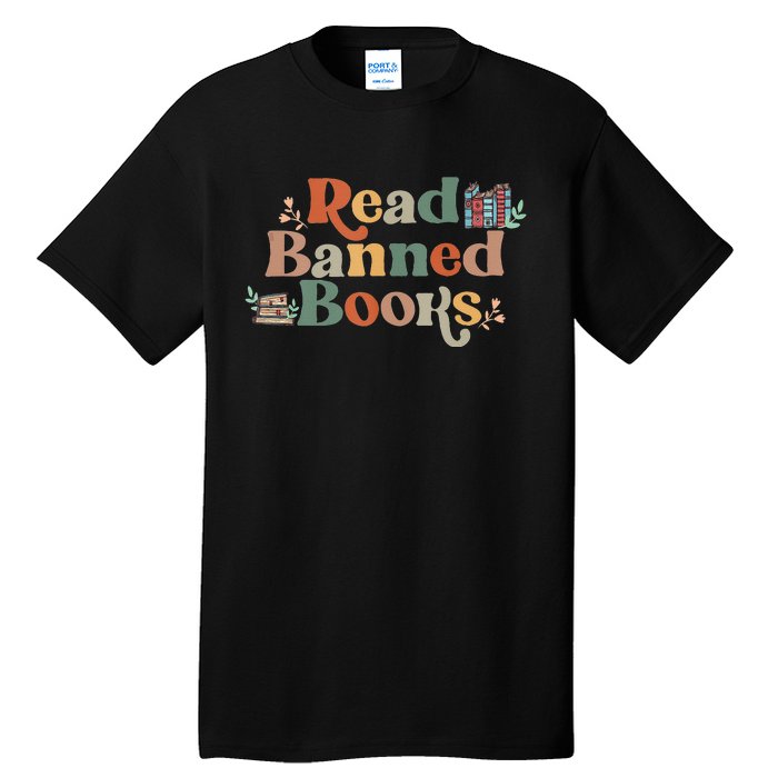 Read Banned Books Week Reading Freedom Librarian Tall T-Shirt