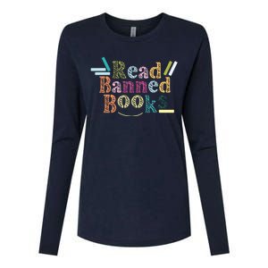 Read Banned Books Banned Books Womens Cotton Relaxed Long Sleeve T-Shirt