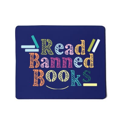 Read Banned Books Banned Books Mousepad