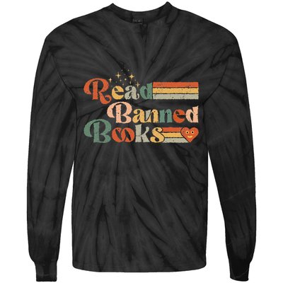 Read Banned Books Week Reader Tie-Dye Long Sleeve Shirt