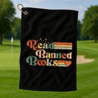 Read Banned Books Week Reader Golf Towel