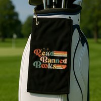 Read Banned Books Week Reader Golf Towel