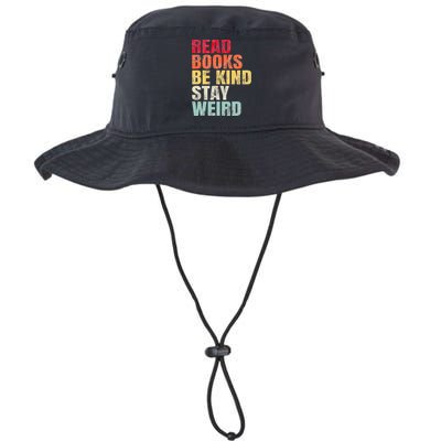 Read Books Be Kind Stay Weird Legacy Cool Fit Booney Bucket Hat