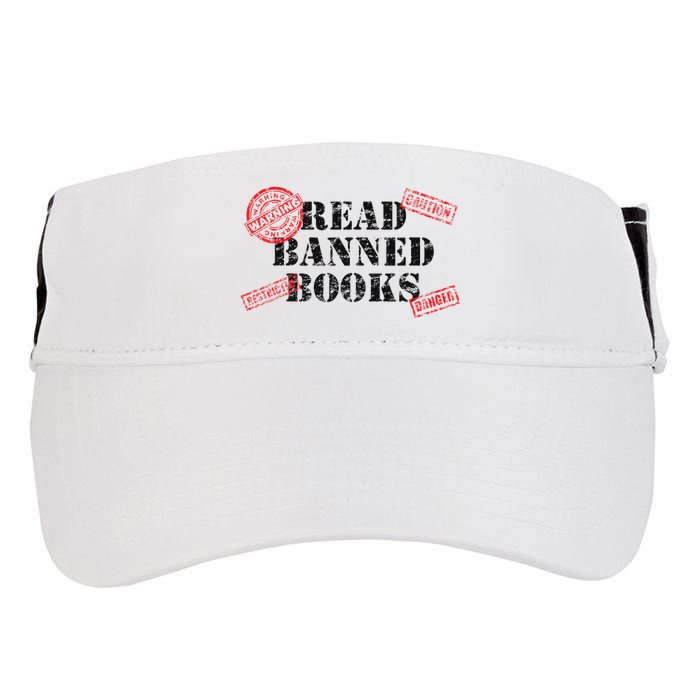 Read Banned Books Book Lovers Reading Teacher Librarian Warn Adult Drive Performance Visor