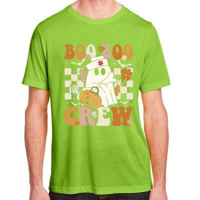 Retro Boo Boo Crew Halloween Nurse Ghost Paramedic Emt Ems Gift Adult ChromaSoft Performance T-Shirt