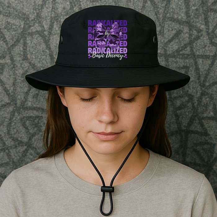 Radicalized By Basic Decency Coquette Bow For Women Bucket Hat