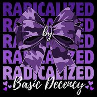 Radicalized By Basic Decency Coquette Bow For Women 16 in Basic Backpack