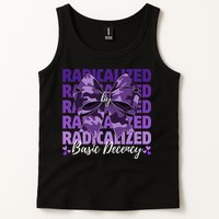 Radicalized By Basic Decency Coquette Bow For Women Tank Top