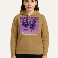 Radicalized By Basic Decency Coquette Bow For Women Hoodie