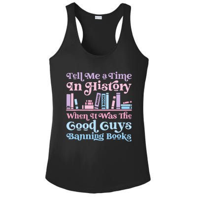 Reading Banned Books Book Lovers Reader I read banned books Ladies PosiCharge Competitor Racerback Tank