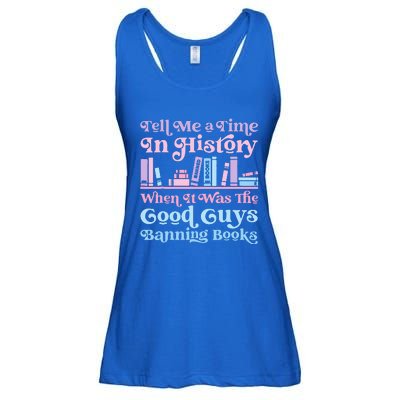 Reading Banned Books Book Lovers Reader I read banned books Ladies Essential Flowy Tank