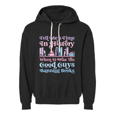 Reading Banned Books Book Lovers Reader I Read Banned Books Garment-Dyed Fleece Hoodie