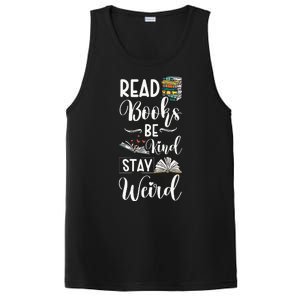 Read Books Be Kind Stay Weird PosiCharge Competitor Tank