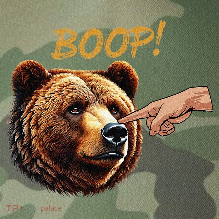 Retro Boop Bear Nose Boop Funny Legacy Tie Dye Trucker Hat