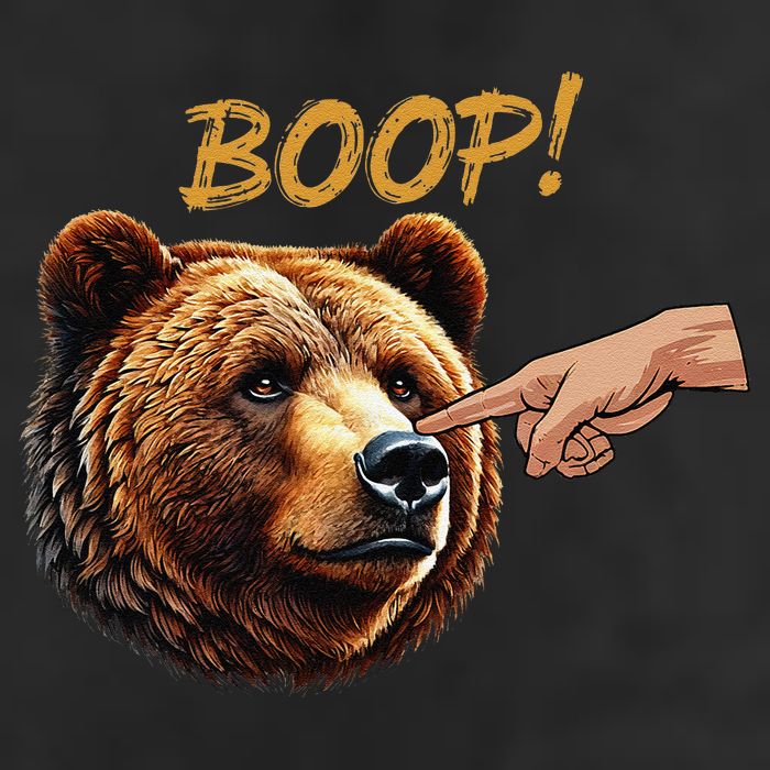 Retro Boop Bear Nose Boop Funny Adult Drive Performance Visor