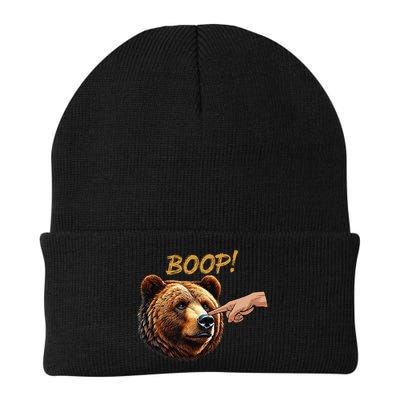 Retro Boop Bear Nose Boop Funny Beanie