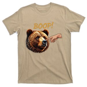 Retro Boop Bear Nose Boop Funny T-Shirt