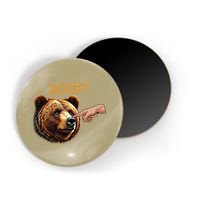 Retro Boop Bear Nose Boop Funny Magnet