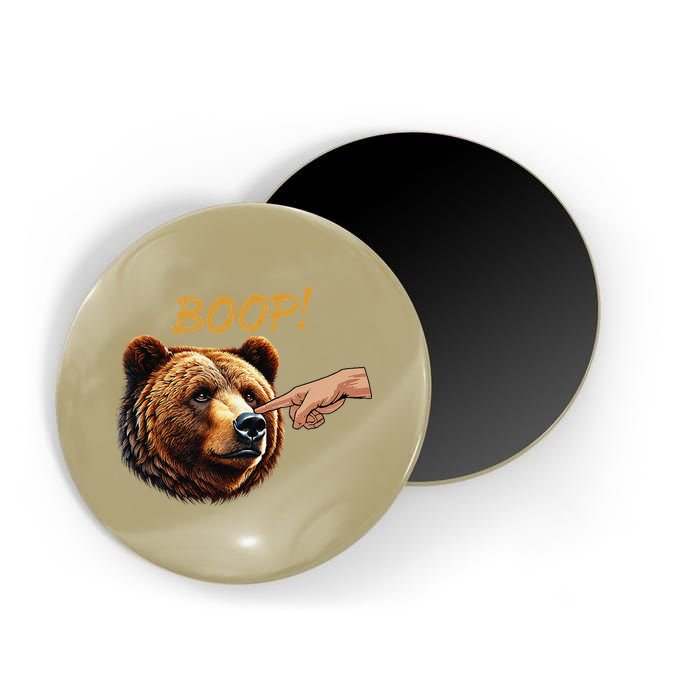 Retro Boop Bear Nose Boop Funny Magnet
