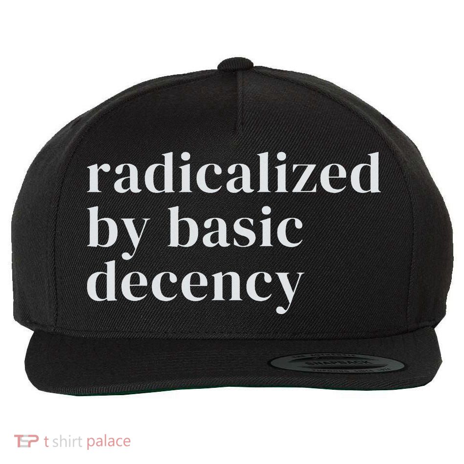 Radicalized By Basic Decency Wool Snapback Cap