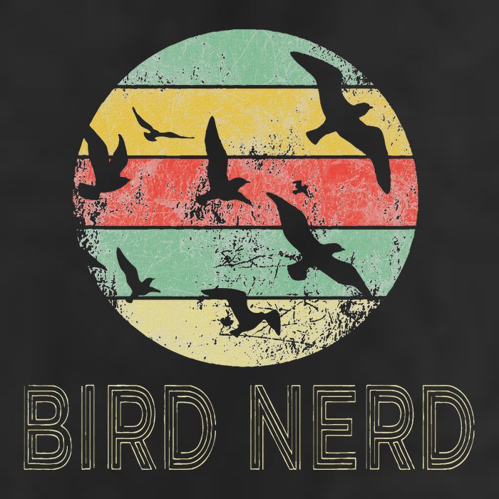 Retro Birding Bird Watching Nerd Funny Bird Watcher Knit Cap Winter Beanie