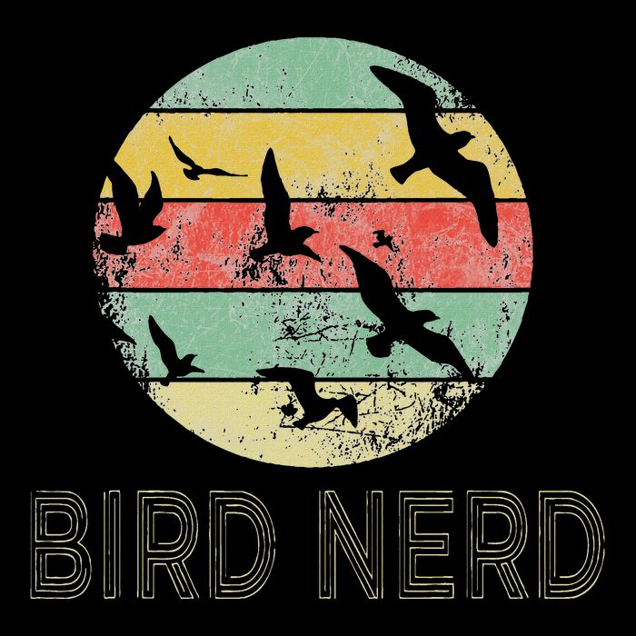 Retro Birding Bird Watching Nerd Funny Bird Watcher 16 in Basic Backpack