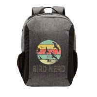 Retro Birding Bird Watching Nerd Funny Bird Watcher Vector Backpack
