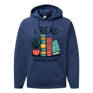 Read Banned Books Performance Fleece Hoodie