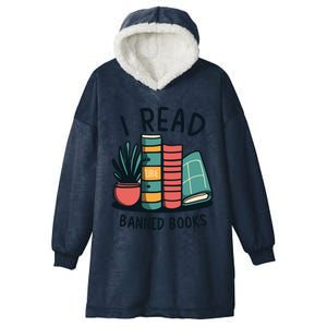 Read Banned Books Hooded Wearable Blanket