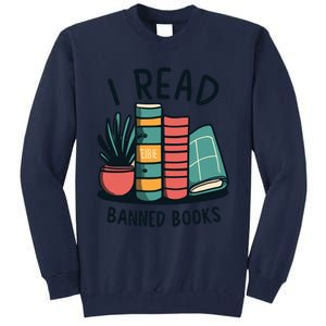 Read Banned Books Tall Sweatshirt