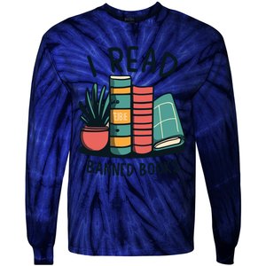 Read Banned Books Tie-Dye Long Sleeve Shirt