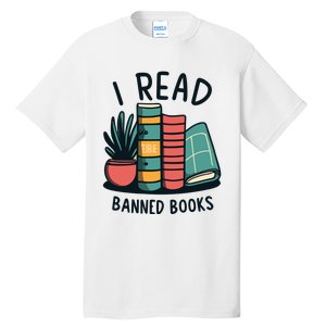 Read Banned Books Tall T-Shirt