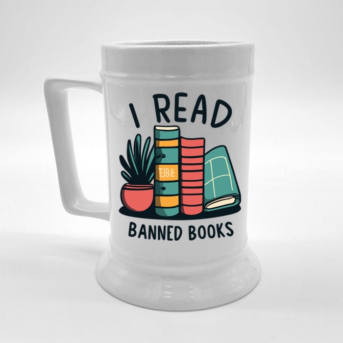 Read Banned Books Beer Stein