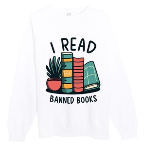 Read Banned Books Premium Crewneck Sweatshirt