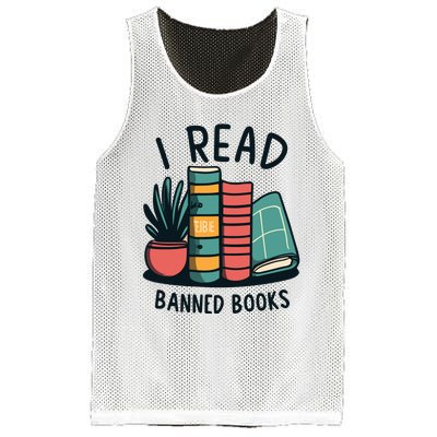 Read Banned Books Mesh Reversible Basketball Jersey Tank