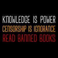 Read Banned Books Knowledge Is Power Censorship Is Ignorance Mousepad
