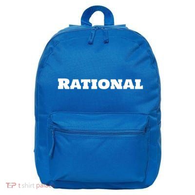 Rational Big Brain Happiness And Joyful Life Cool Gift 16 in Basic Backpack