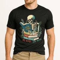 Read Books Be Kind Stay Weird Funny Skeleton Book Lover Cooling Performance Crew T-Shirt