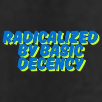 Radicalized By Basic Decency 7 Panel Mesh Trucker Snapback Hat