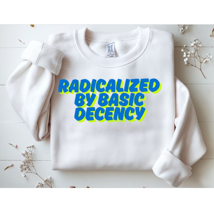 Radicalized By Basic Decency Sweatshirt