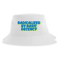 Radicalized By Basic Decency Sustainable Bucket Hat