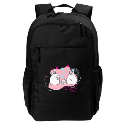 Rainbow Bunny Bop Tea Party Backpack