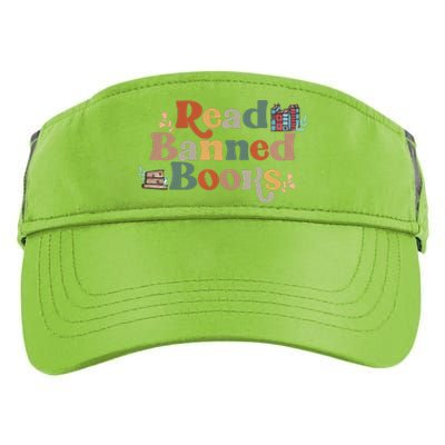 Read Banned Books Book Lover Adult Drive Performance Visor