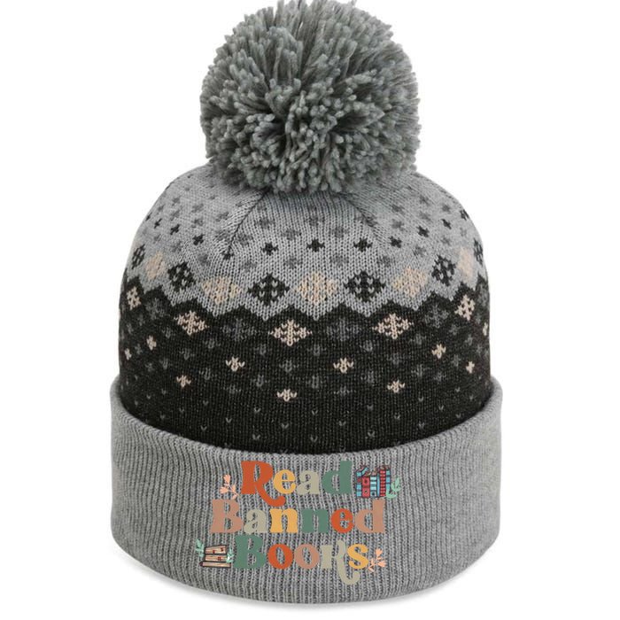 Read Banned Books Book Lover The Baniff Cuffed Pom Beanie