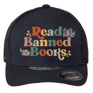 Read Banned Books Book Lover Flexfit Unipanel Trucker Cap