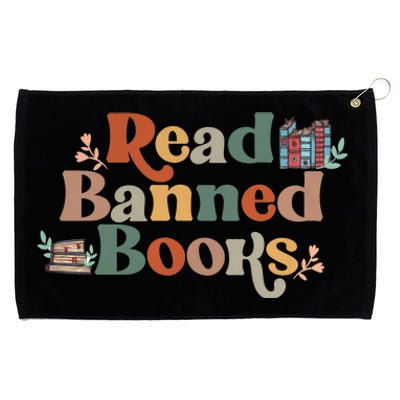 Read Banned Books Book Lover Grommeted Golf Towel